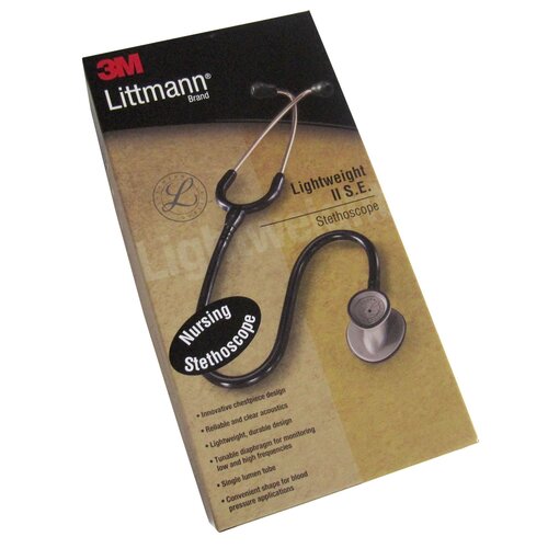 MON372943EA - 3M - Littmann&reg; Lightweight II S.E. Stethoscope - Black