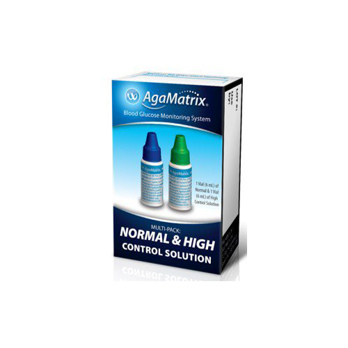 agamatrix normal control solution range