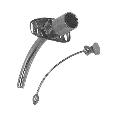 MON378658EA - Sklar - Tracheostomy Tube Jackson Improved with 15 mm Adapter Size 6 Uncuffed