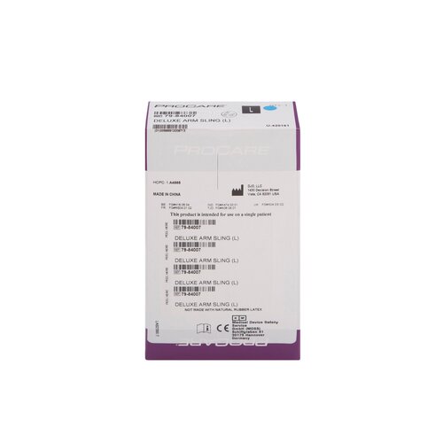 MON380619EA - DJO - Arm Sling PROCARE&reg; Deluxe Hook and Loop Closure Large