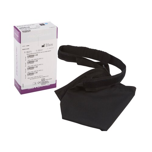 MON380619EA - DJO - Arm Sling PROCARE&reg; Deluxe Hook and Loop Closure Large