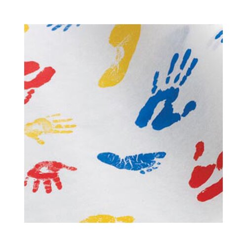 MON381677CS - GF Health - Table Paper Tiny Tracks&trade; 21 Inch White Crepe, 12/CS