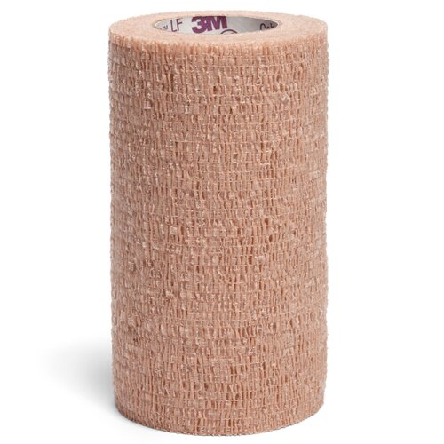 MON382060EA - 3M - 3M Coban&trade; LF Latex Free Self-Adherent Wrap with Hand Tear - 4" x 5 yards
