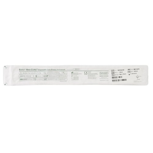 MON384591EA - Bard Medical - Bard Medical Biopsy System Max Core&reg; 14 Gauge 22 mm Penetration Depth