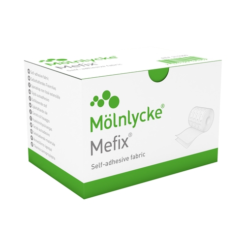 MON384703CS - Molnlycke Healthcare - Medical Tape Tendra Mefix Polyester 8" x 11 Yards NonSterile, 10 EA/CS