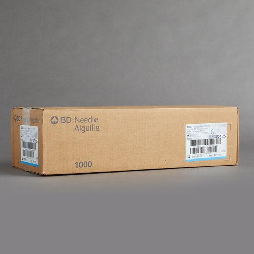 MON398CS - BD - BD Hypodermic Needle PrecisionGlide&trade; Without Safety 25 Gauge 1 Inch, 100 EA/BX, 10BX/CS