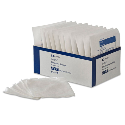 MON401591CS - Cardinal Health - Cardinal Health Sponge Dressing Versalon Poly / Rayon 4-Ply 4" x 4" Square, 160 EA/CS