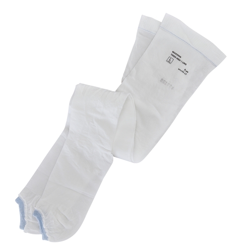 Anti-embolism Stockings Medi-Pak Thigh-high Large Long White Inspection Toe  84-43 Pair/2