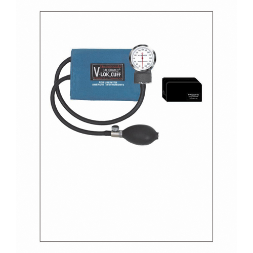 MON403992EA - W.A. Baum - Aneroid Sphygmomanometer Unit Baumanometer Adult Cuff Polyester Cuff 23 - 40 cm Pocket Aneroid, 1 Each