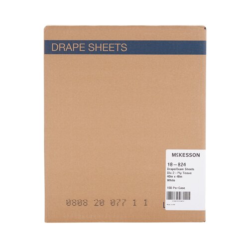 MON40421CS - McKesson - General Purpose Drape Physical Exam Drape 40 X 48 Inch NonSterile, 100/CS