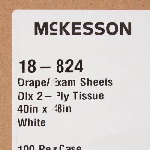 MON40421CS - McKesson - General Purpose Drape Physical Exam Drape 40 X 48 Inch NonSterile, 100/CS