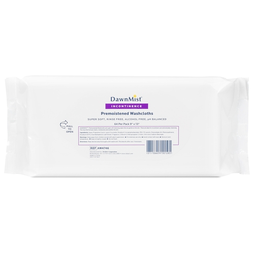 MON405597CS - Donovan Industries - Personal Wipe DawnMist Soft Pack Aloe / Lanolin Fresh Scent 64 Count, 768 EA/CS