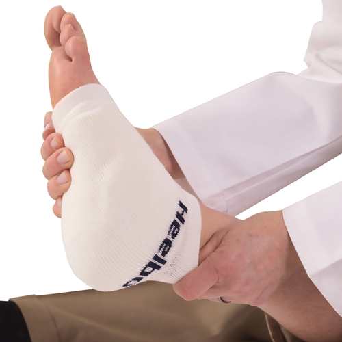 MON410503CS - Mabis Healthcare - Mabis Healthcare Heel / Elbow Protector Sleeve Large White, 12 EA/CS