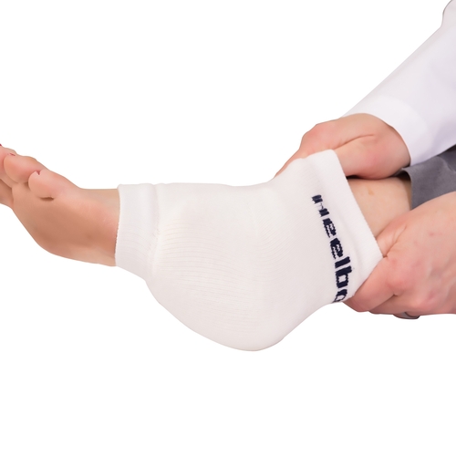 MON410503CS - Mabis Healthcare - Mabis Healthcare Heel / Elbow Protector Sleeve Large White, 12 EA/CS
