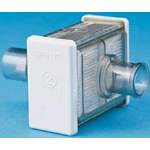 MON414050CS - Medtronic - Puritan Bennett&trade; Disposable Inspiratory Bacterial Filter with ISO 22 mm Connectors, Single Use, 12 EA/BX