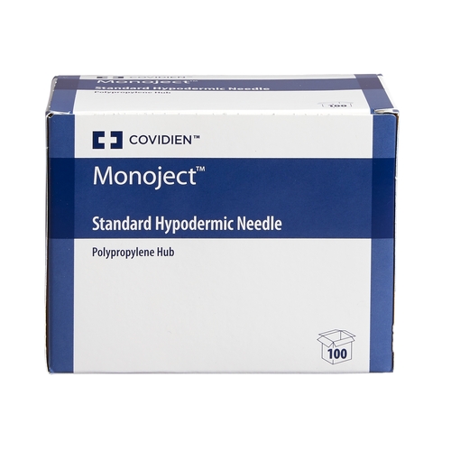 MON414559CS - Cardinal Health - Cardinal Health Hypodermic Needle Monoject SoftPack Without Safety 18 Gauge 1&quot; Length, 1000 EA/CS