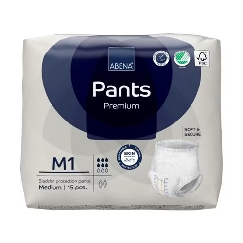 Abena Abri-Flex Premium M1 Incontinence Underwear, Moderate