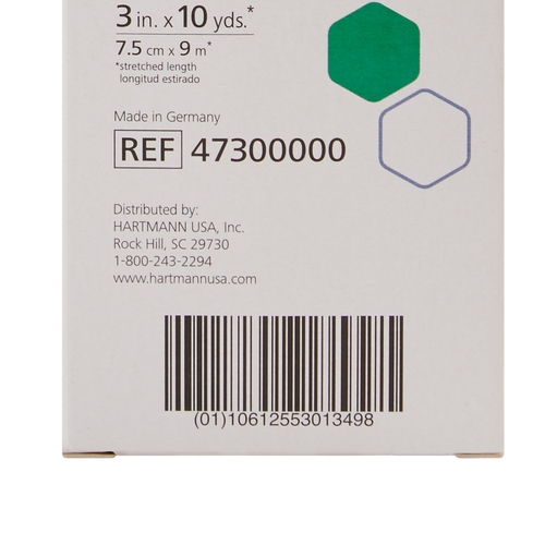 MON418662CS - Conco - Conco Econo-Paste&reg; Conforming Dressing Cotton 3" X 10 Yards, 1EA/BX, 12BX/CS