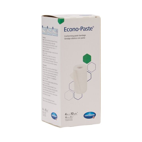 MON418663CS - Conco - Conco Econo-Paste&reg; Conforming Dressings Cotton 4" X 10 Yards, 12EA/CS