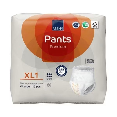 Pants Premium Abri-Flex® Protective Underwear (41089), XL, 14/BG - Abena  41089 BG - Betty Mills