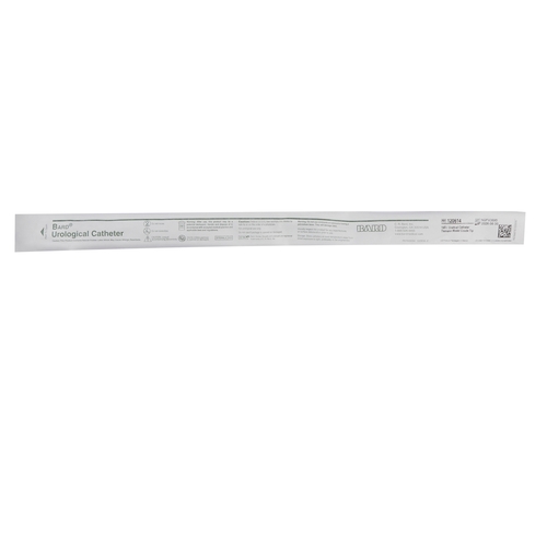 MON4221CS - Bard Medical - Bard Medical Urethral Catheter Coude Tip Red Rubber 14 Fr. 16", 12 EA/CS
