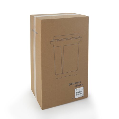 MON425619CS - BD - BD Chemotherapy Waste Container BD&trade; Yellow Base 23-1/2 H X 20 W X 14-3/4 D Inch Vertical Entry 17 Gallon