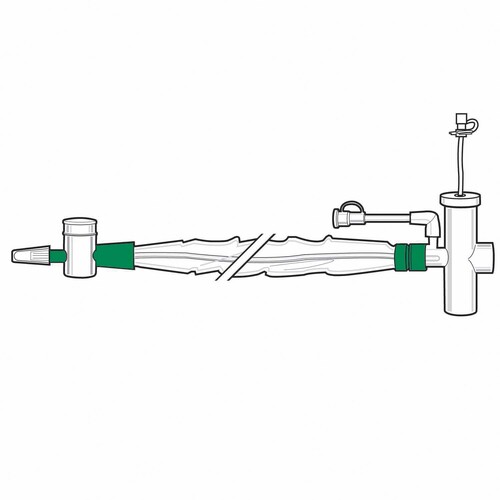 MON427952CS - Airlife - Airlife Trach System -Closed System 14 Fr.