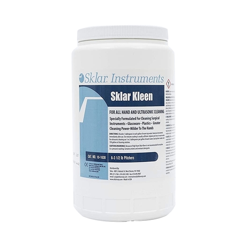 MON43573CS - Sklar - Instrument Detergent Sklar Kleen Powder 3.5 lbs. Container Mild Scent, 6/CS