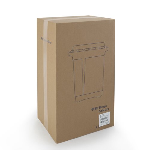 MON439871CS - BD - BD Chemotherapy Waste Container BD&trade; Yellow Base 26-1/4 H X 20 W X 14-3/4 D Inch Vertical Entry 19 Gallon