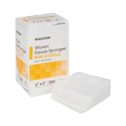 MON440028BG - McKesson - McKesson Performance 4X4 Gauze Sponge 8-Ply Non Sterile