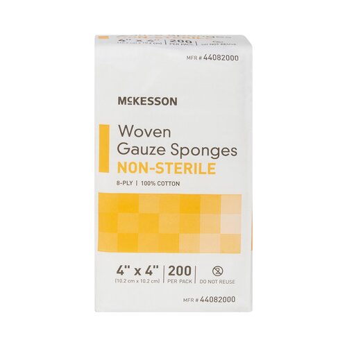 MON440028BG - McKesson - McKesson Performance 4X4 Gauze Sponge 8-Ply Non Sterile