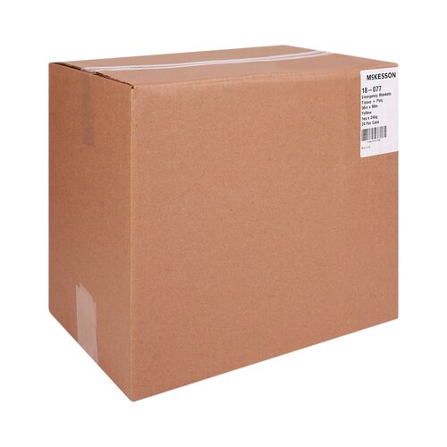 MON440936CS - McKesson - McKesson Rescue Blankets, 56"W x 90"L, Tissue/Poly Laminate, 0.67 lbs, 24/Case