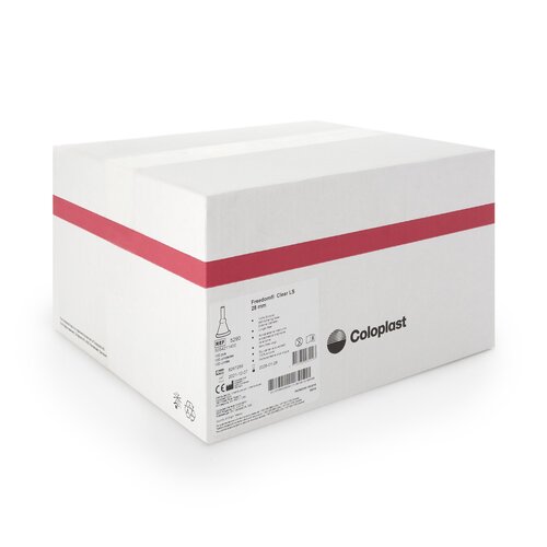 MON442023EA - Coloplast - Coloplast Freedom Clear Ls Long Seal Thin Sheath Catheter Medium Latex-Free