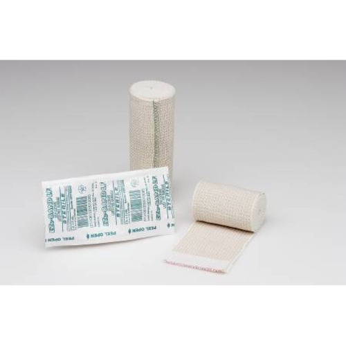 MON442372CS - Hartmann - Hartmann Elastic Bandage EZe-Band LF 3 Inch X 5 Yard Standard Compression Double Hook and Loop Closure Tan Sterile, 36/CS