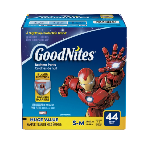 GoodNites Disposable Protective Underwear for Girls, Heavy Absorbency