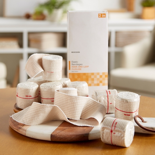 MON454618CS - McKesson - McKesson Elastic Bandage Medi-Pak&reg; Elastic Knit 2 Inch X 5 Yard NonSterile, 10EA/BX, 5BX/CS