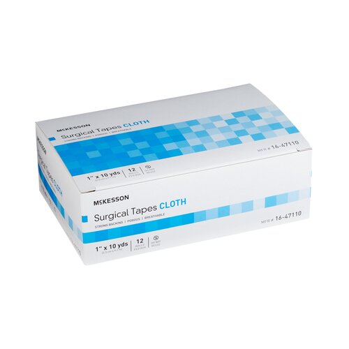 MON455534CS - McKesson - McKesson Surgical Tape Medi-Pak Performance Plus Silk 1" x 10 Yards NonSterile, 144 EA/CS