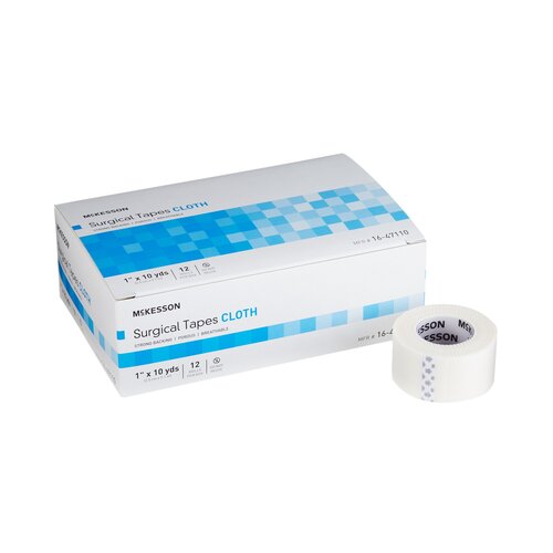 MON455534CS - McKesson - McKesson Surgical Tape Medi-Pak Performance Plus Silk 1" x 10 Yards NonSterile, 144 EA/CS