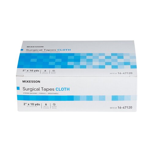 MON455535CS - McKesson - McKesson Surgical Tape Medi-Pak Performance Plus Silk 2" x 10 Yards NonSterile, 72 EA/CS