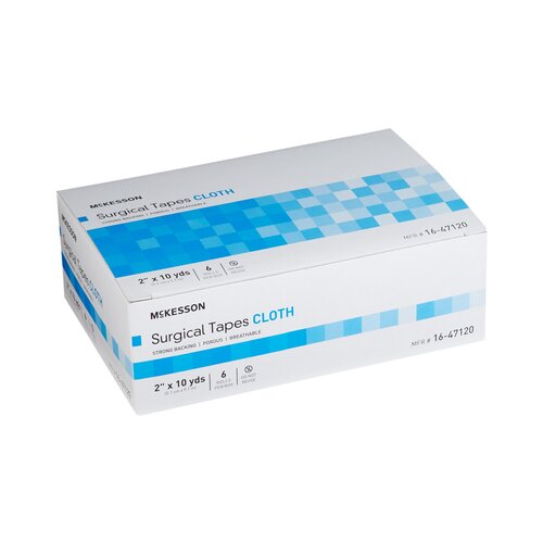 MON455535CS - McKesson - McKesson Surgical Tape Medi-Pak Performance Plus Silk 2" x 10 Yards NonSterile, 72 EA/CS