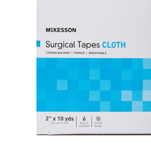 MON455535CS - McKesson - McKesson Surgical Tape Medi-Pak Performance Plus Silk 2" x 10 Yards NonSterile, 72 EA/CS