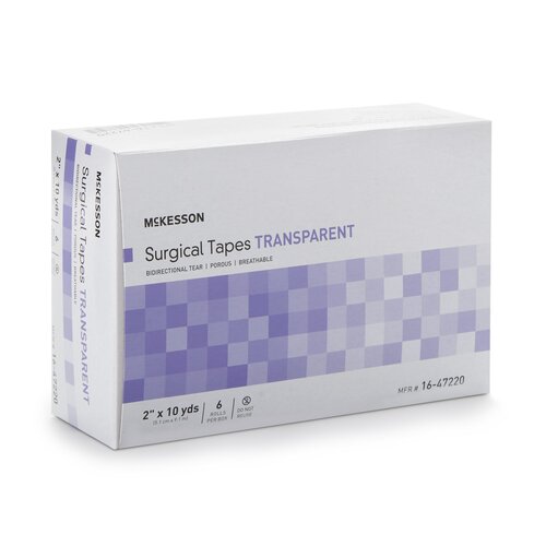 MON455538CS - McKesson - McKesson Surgical Tape Medi-Pak Performance Plus Plastic 2" x 10 Yards NonSterile, 72 EA/CS