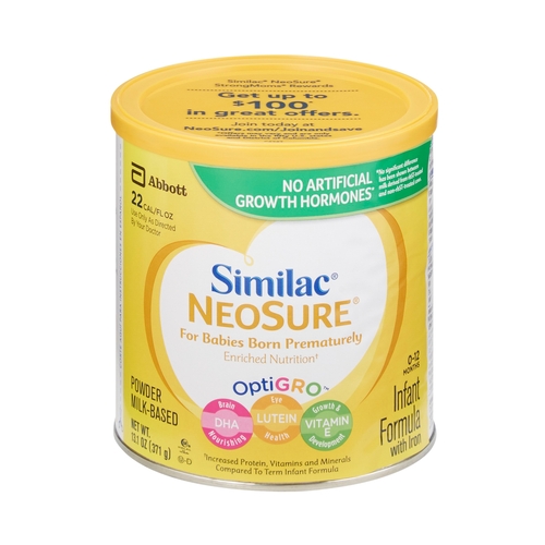 Nutrition Facts Fortifying Breast Milk With Neosure 32 Oz Similac