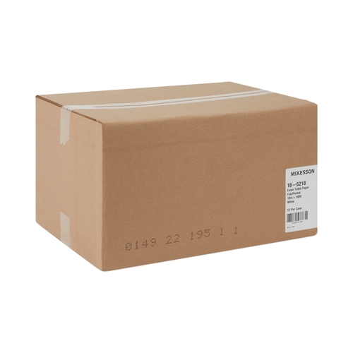 MON457117CS - McKesson - Table Paper 18" White Crepe, 12 EA/CS