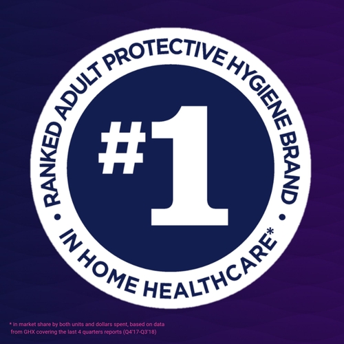 MON461832CS - First Quality - First Quality Prevail&reg; Air Permeable Super Absorbent Underpad - Clear Pad, 72/CS