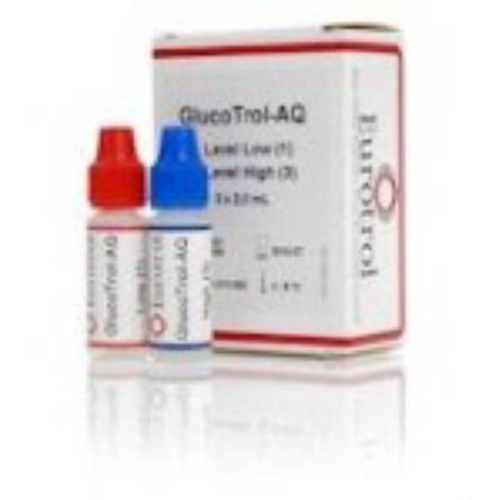 MON463324EA - Hemocue - Diabetes Monitoring Control GlucoTrol-AQ Blood Glucose Test High Level / Low Level 2 mL