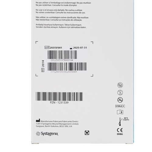 MON4635CS - Systagenix - Systagenix Petrolatum Impregnated Dressing Adaptic&trade; 3 x 16" Gauze Petrolatum Sterile, 36 EA/BX, 6BX/CS
