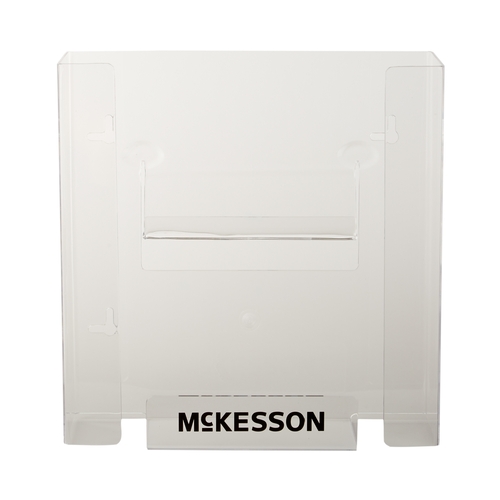 MON464712CS - McKesson - McKesson Glove Box Holder Horizontal or Vertical Mounted 2-Box Capacity Clear 4 x 10 x 10-3/4&quot; Plastic, 10 EA/CS