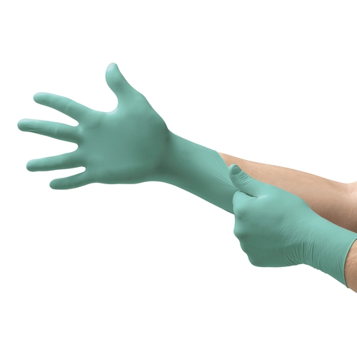 MON466030CS - Microflex Medical - Microflex Medical Exam Glove NeoPro Small NonSterile Polychloroprene Standard Cuff Length Textured Fingertips Green Chemo Tested, 10/CS