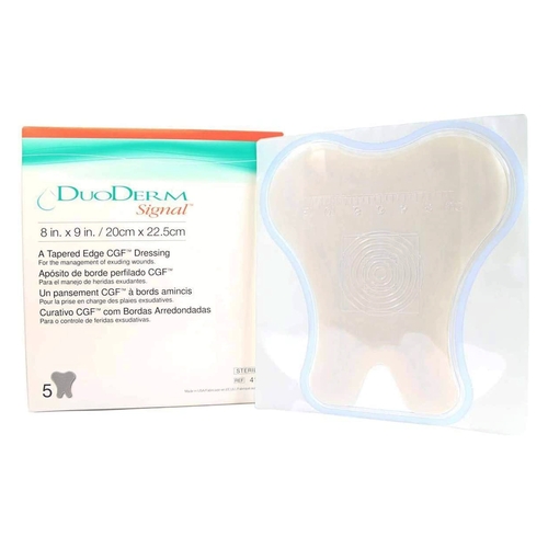 MON466082EA - Convatec - Hydrocolloid Dressing DuoDERM Signal&reg; 8" X 9" Sacral